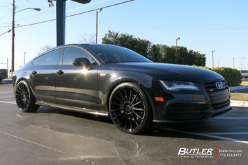 Audi S7 with 22in Victor Sascha Wheels