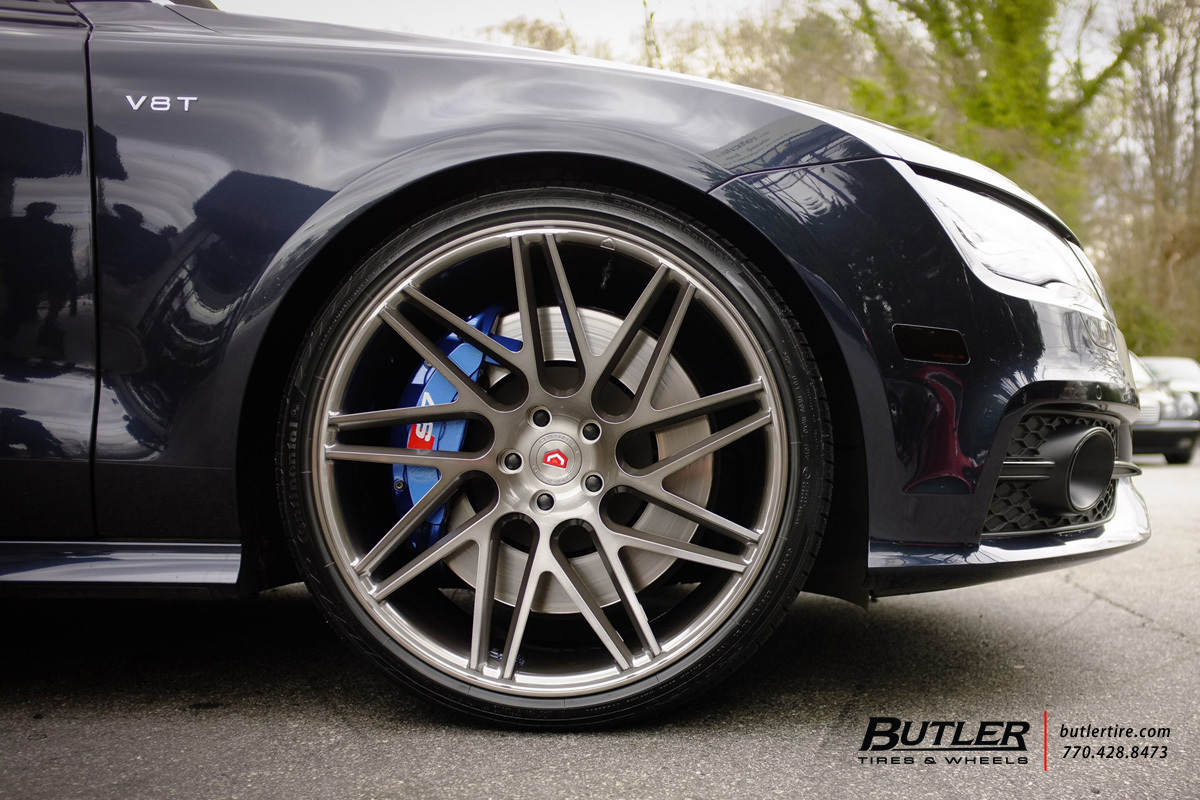 Audi S7 with 22in Vossen VPS-314T Wheels