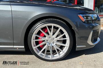 Audi S8 with 22in Vossen HF4T Wheels