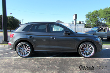 Audi SQ5 with 22in Vossen HF-4T Wheels