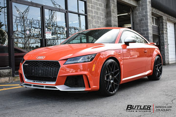 Audi TT with 20in HRE FF01 Wheels