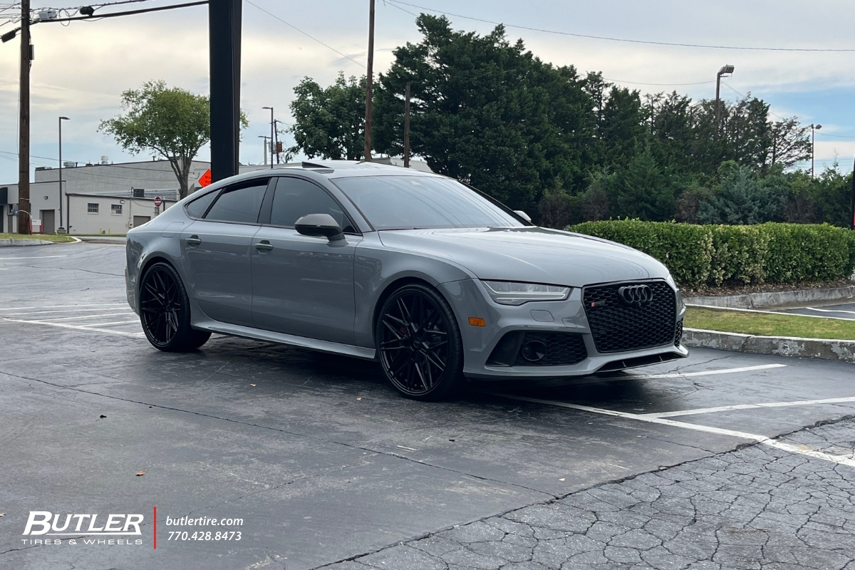 Audi RS7  with 22in Vossen HF7 Wheels