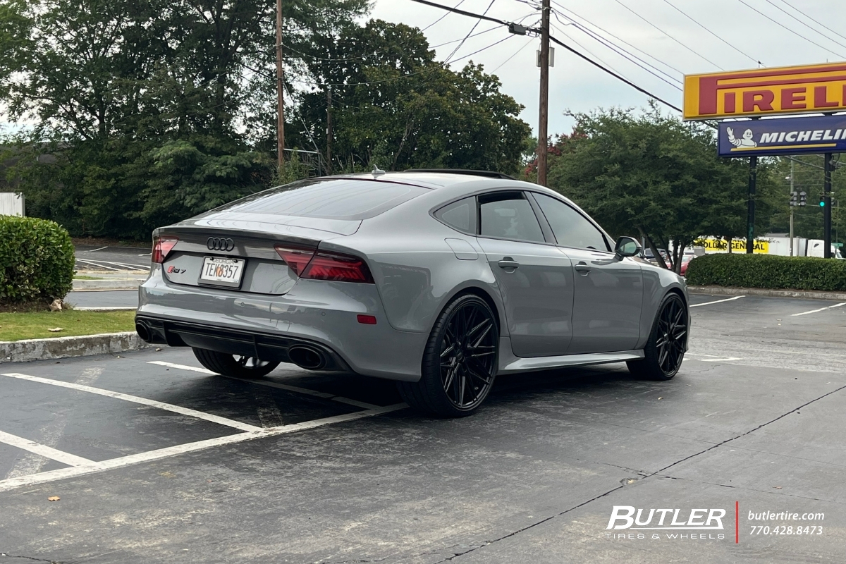Audi RS7  with 22in Vossen HF7 Wheels