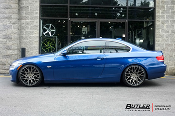 BMW 3 Series with 19in Rotiform BLQ Wheels