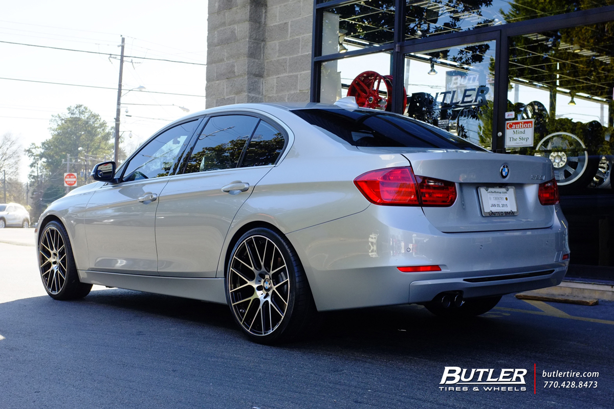 BMW 3 Series with 20in Lexani CSS8 Wheels