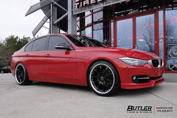 BMW 3 Series with 20in Vertini Milano Wheels