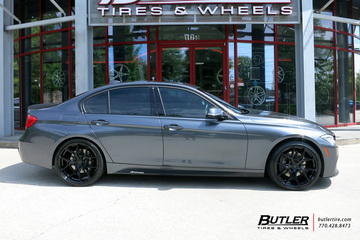 BMW 3 Series with 20in Vossen HF-5 Wheels