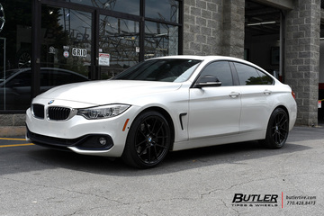 BMW 4 Series Gran Coupe with 19in Beyern Ritz Wheels
