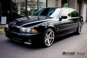 BMW 5 Series with 19in TSW Mirabeau Wheels