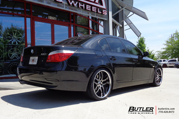 BMW 5 Series with 20in Savini BS2 Wheels