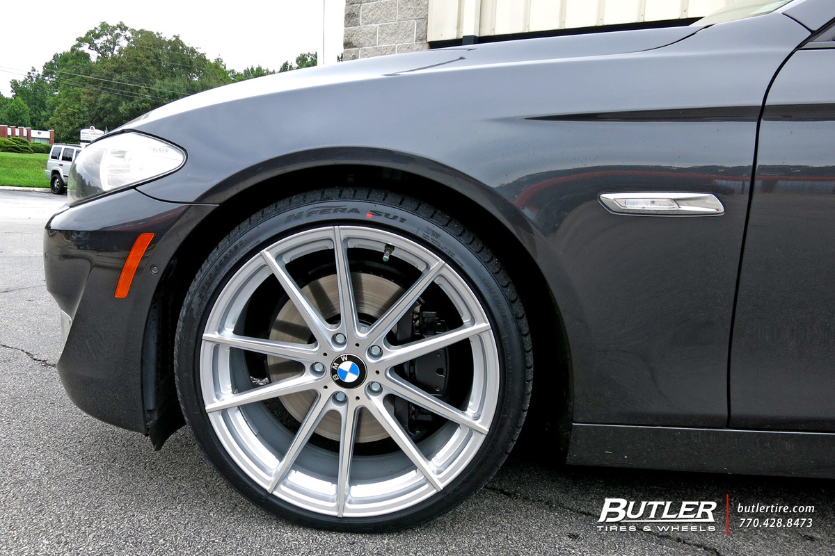 BMW 5 Series with 20in TSW Bathurst Wheels
