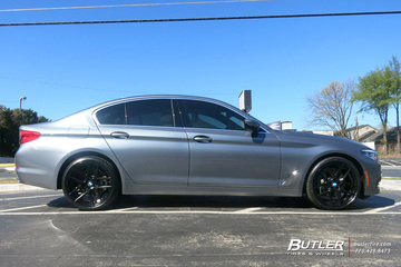 BMW 5 Series with 20in TSW Tabac Wheels