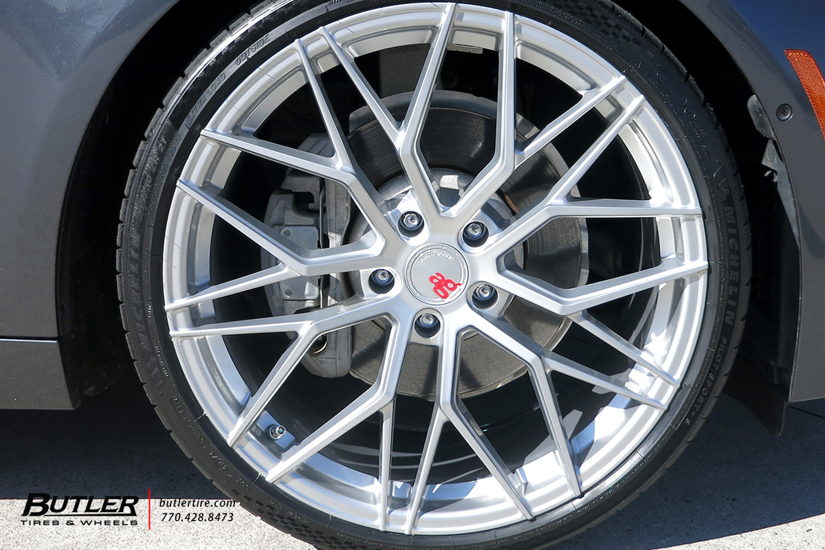 BMW 5 Series with 21in Avant Garde M520R Wheels