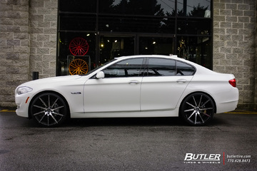 BMW 5 Series with 22in Lexani CSS15 Wheels