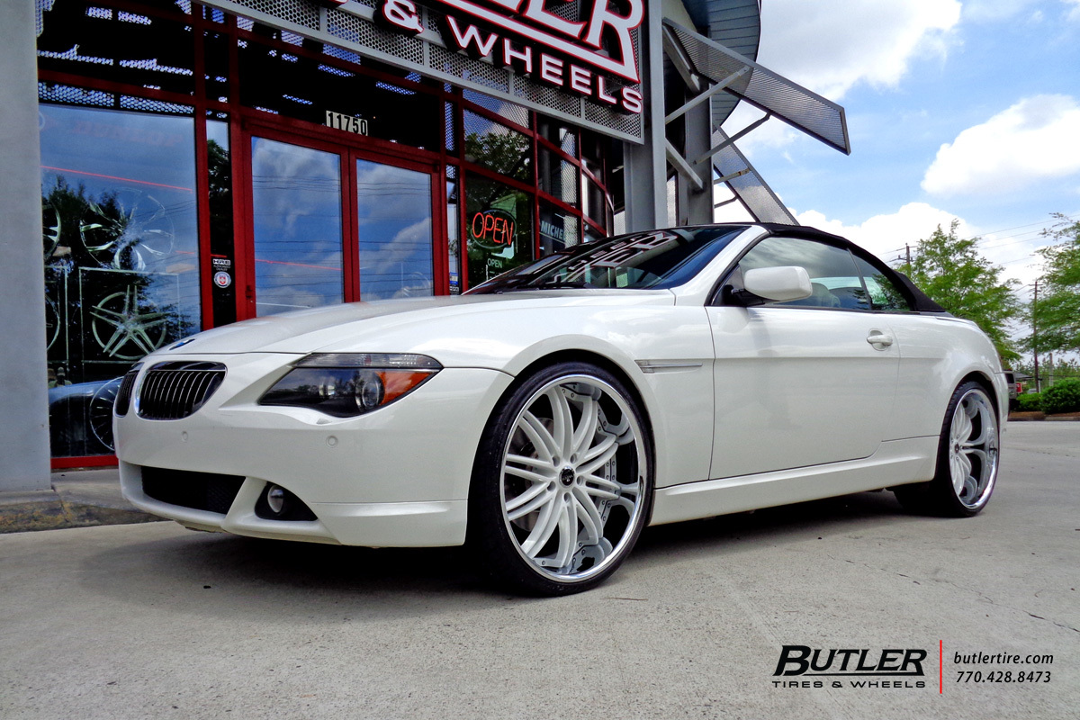 BMW 6 Series with 22in Savini BS4 Wheels