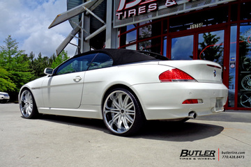BMW 6 Series with 22in Savini BS4 Wheels