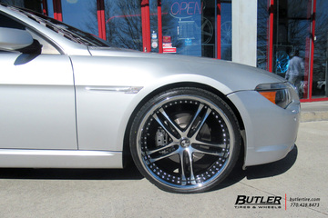 BMW 6 Series with 22in XIX X15 Wheels