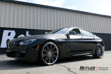 BMW 6 Series Gran Coupe with 22in Asanti ABL10 Wheels