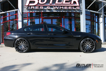 BMW 6 Series Gran Coupe with 22in Savini BM13 Wheels