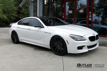 BMW 6 Series Gran Coupe with 22in Vossen HF-4T Wheels