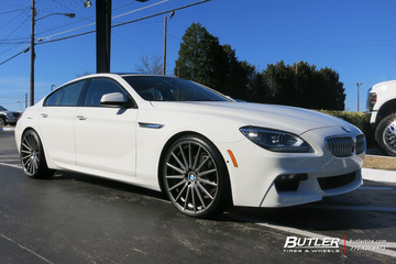 BMW 6 Series Gran Coupe with 22in Vossen VFS2 Wheels