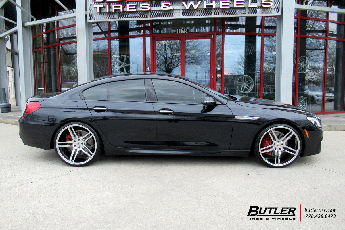 BMW 6 Series Gran Coupe with 22in Vossen VPS-302 Wheels