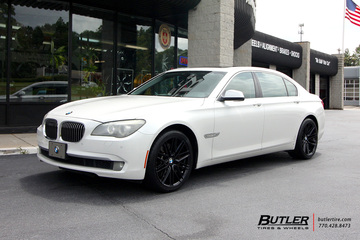 BMW 7 Series with 20in TSW Pescara Wheels