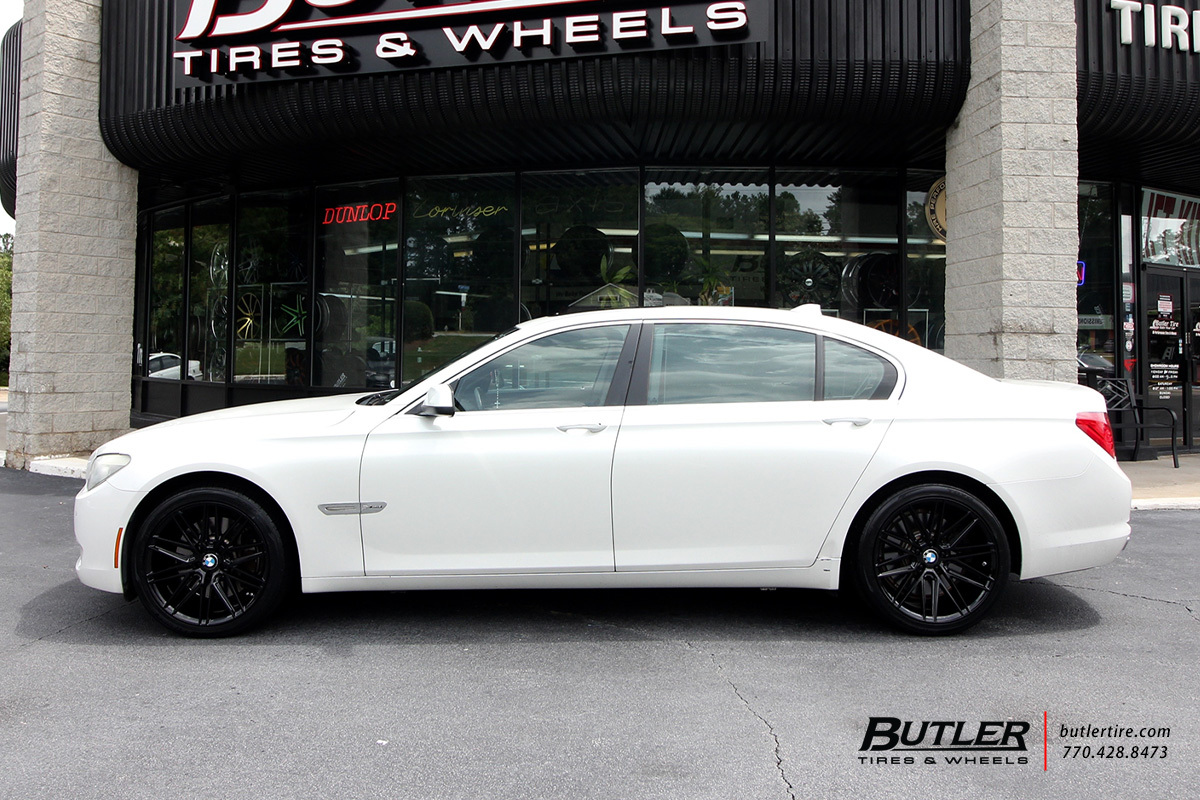 BMW 7 Series with 20in TSW Pescara Wheels