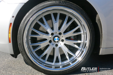 BMW 7 Series with 21in TSW Monaco Wheels