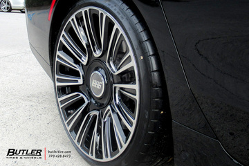 BMW 7 Series with 22in AG Luxury AGL77 Wheels