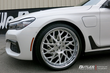 BMW 7 Series with 22in Forgiato Blocco Wheels