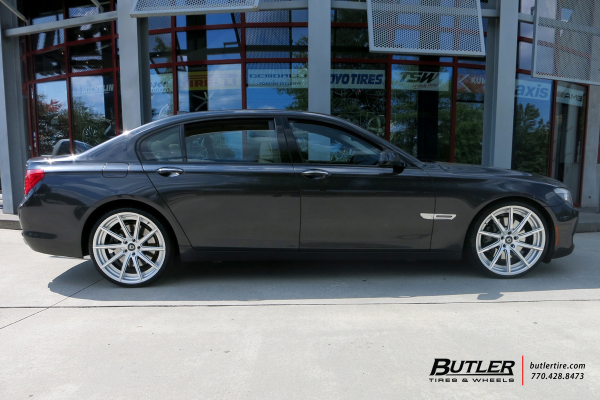 BMW 7 Series with 22in Lexani CSS15 Wheels