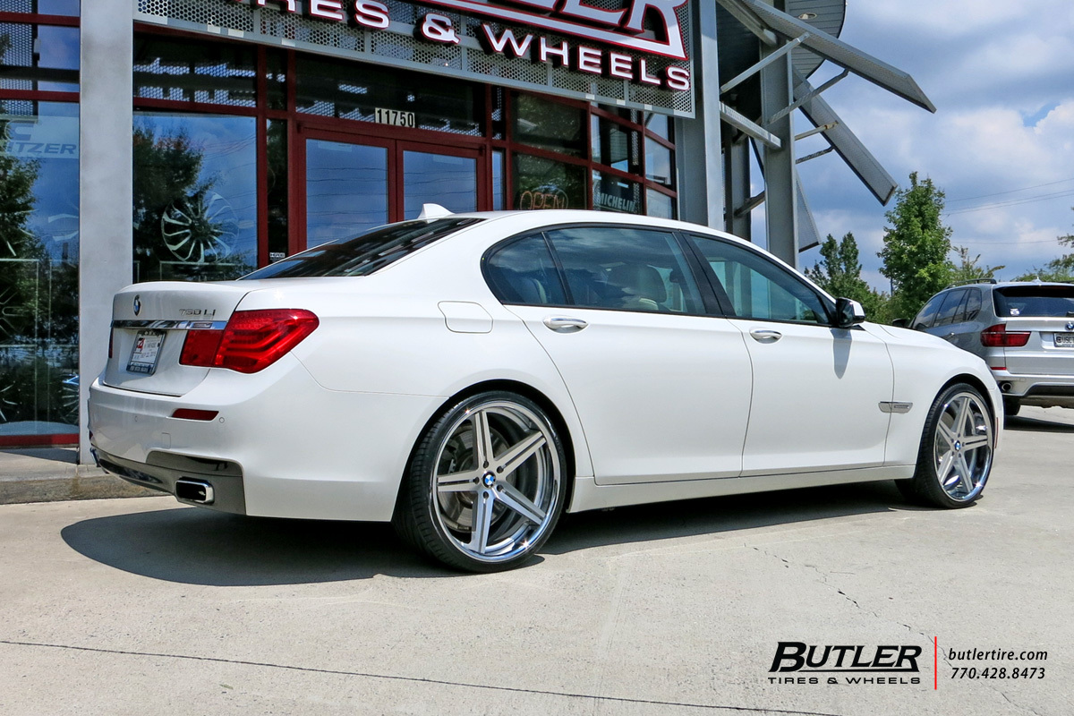 BMW 7 Series with 22in TSW Mirabeau Wheels