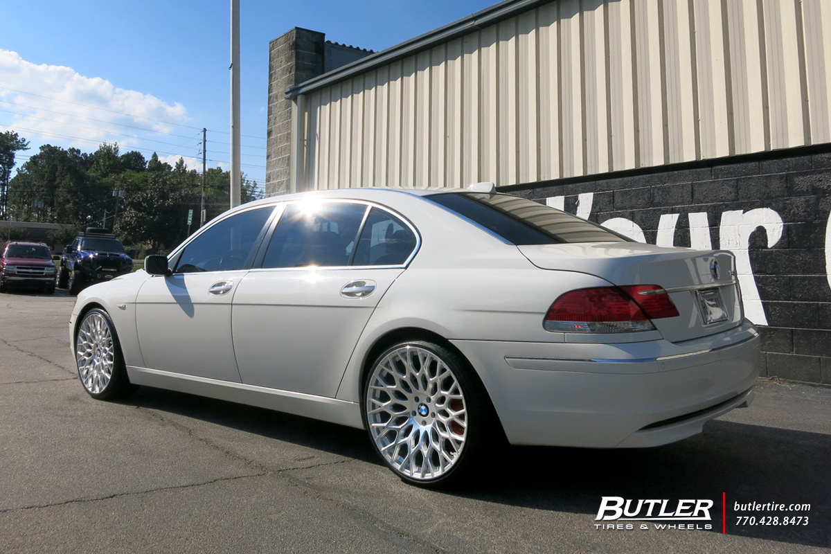 BMW 7 Series with 22in TSW Oslo Wheels