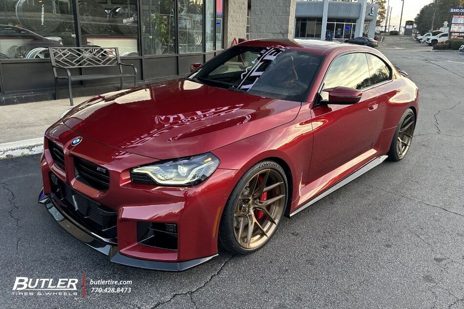 BMW M2 with 20in WL Forged M8-S111 Wheels exclusively from Butler Tires ...