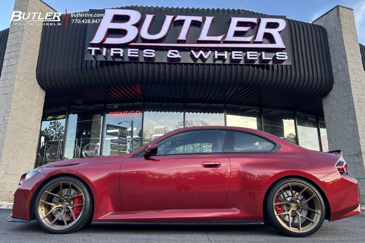 BMW M2 with 20in WL Forged M8-S111 Wheels