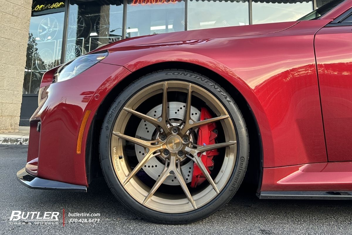 BMW M2 with 20in WL Forged M8-S111 Wheels