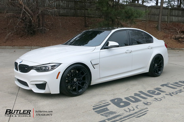 BMW M3 with 20in HRE FF10 Wheels