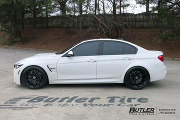 BMW M3 with 20in HRE FF10 Wheels