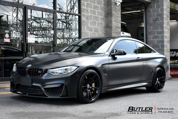 BMW M4 with 20in HRE FF04 Wheels