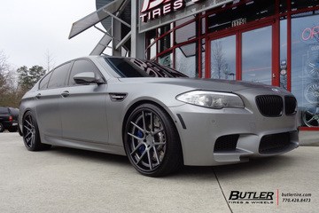 BMW M5 with 21in ADV1 5 Track Spec Wheels