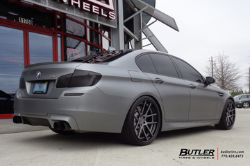 BMW M5 with 21in ADV1 5 Track Spec Wheels
