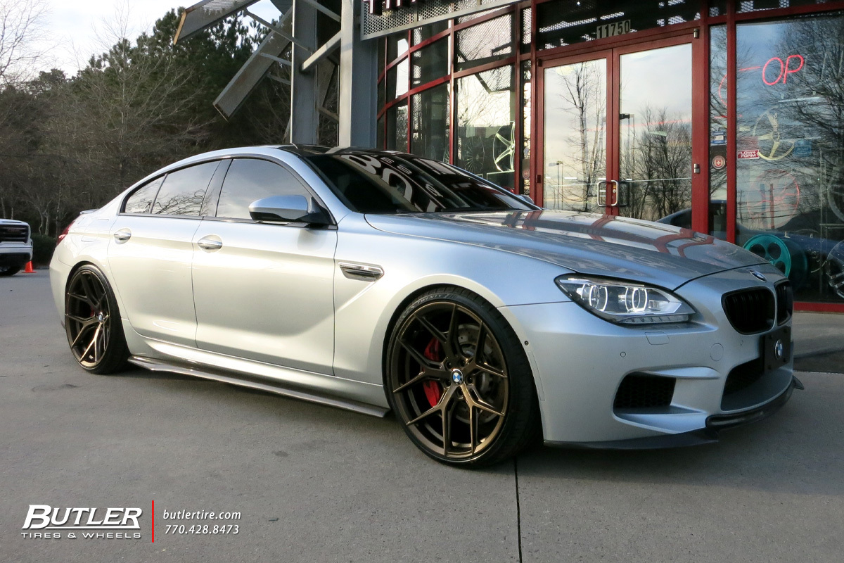 BMW M6 Gran Coupe with 22in Vossen HF-5 Wheels