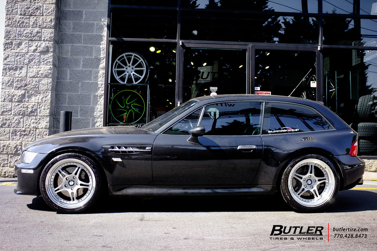 BMW M Coupe with 18in HRE 547 Wheels