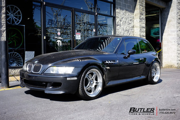 BMW M Coupe with 18in HRE 547 Wheels