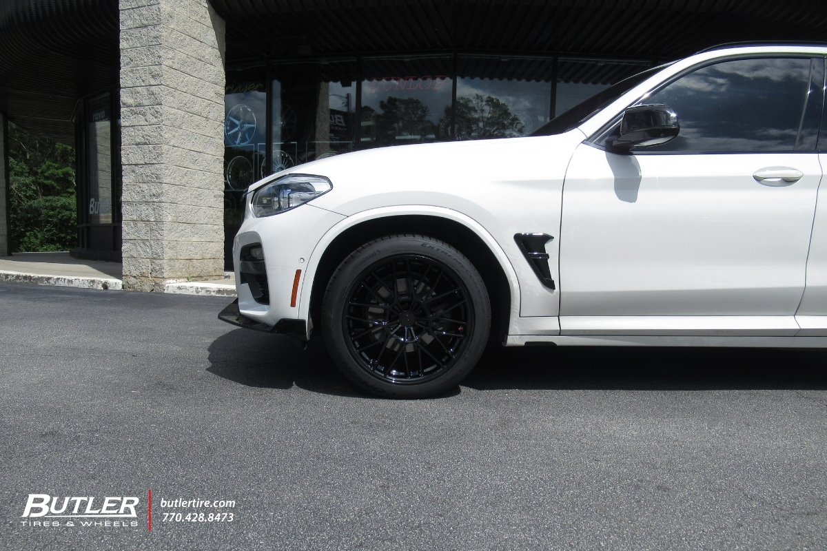 2021 BMW X3 with 20" TSW DAYTONA wheels and CONTINENTAL tires