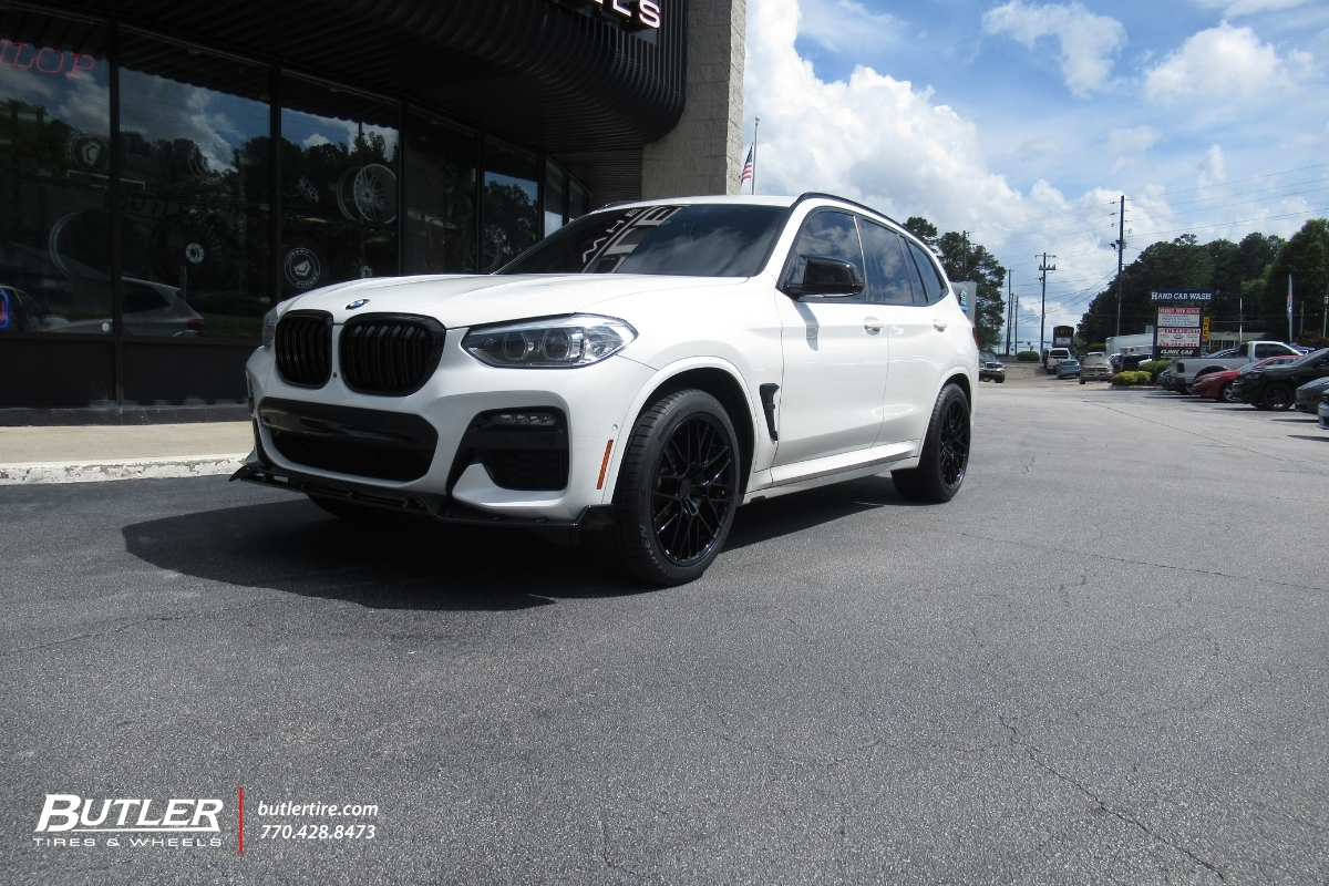 2021 BMW X3 with 20" TSW DAYTONA wheels and CONTINENTAL tires