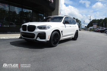 2021 BMW X3 with 20" TSW DAYTONA wheels and CONTINENTAL tires