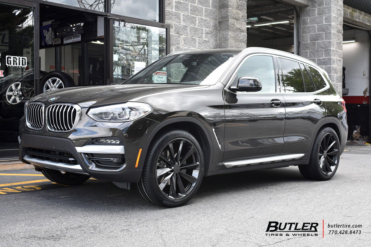 BMW X3 with 21in TSW Aileron Wheels