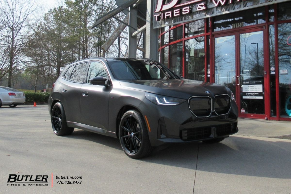 BMW X3 with 21in Vossen HFX-2 Wheels